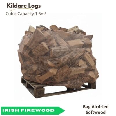 Softwood 1.5m³ bag on pallet