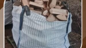 Hardwood Logs Large One Tonne Bag