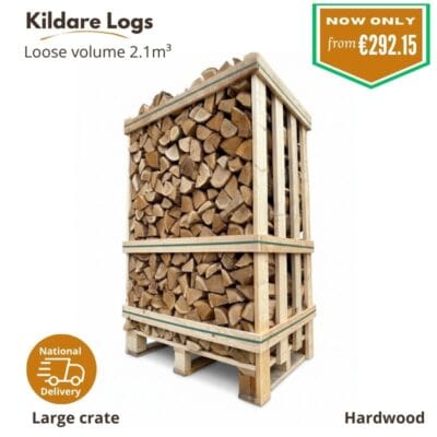 Large Crate of Hardwood Kiln Dried