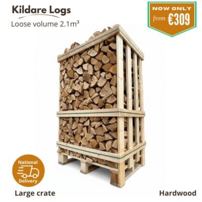 Large Crate of Hardwood Kiln Dried