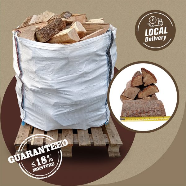 Kiln Dried Hardwood Bulk Bag | Buy kiln dried birch hardwood logs in Bulk Bag | Buy Kiln Dried Beech Logs Bulk Bag in Kildare, Ireland