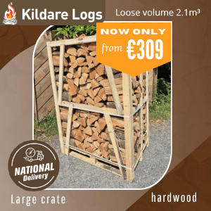 Large crate of Hardwood Kiln Dried