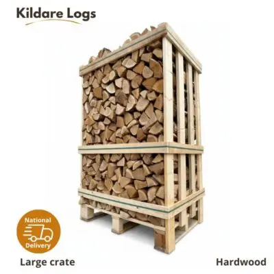 Large Crate of Hardwood Kiln Dried