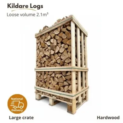 Large Crate of Hardwood Kiln Dried
