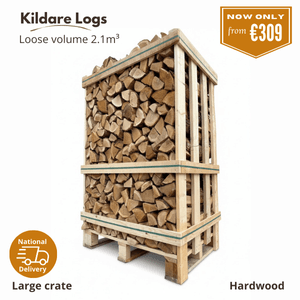Large Crate of Hardwood Kiln Dried