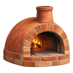 Pizza oven firewood range